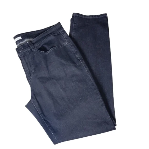 Eileen Fisher High Waist Ankle Slim Jeans - EUC - Picture 5 of 6